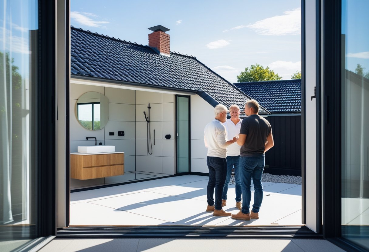 Sådan får du et nyt tag og et nyttigt badeværelse i Ringkøbing